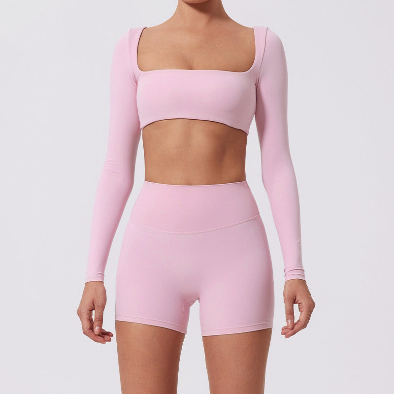 Tight Yoga Suit High-Waisted Quick-Drying Running Sports Fitness Clothing