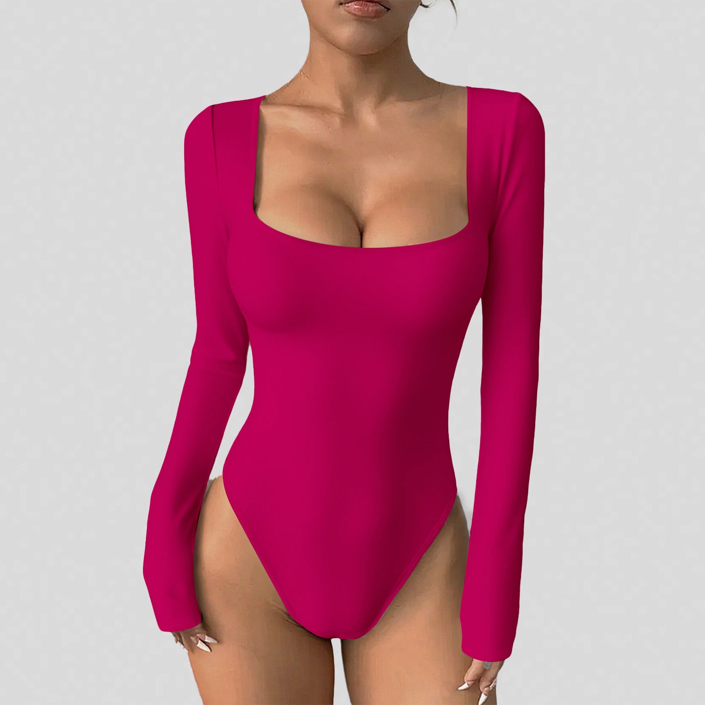 Women Fitness Jumpsuit Long Sleeve Yoga Outfit