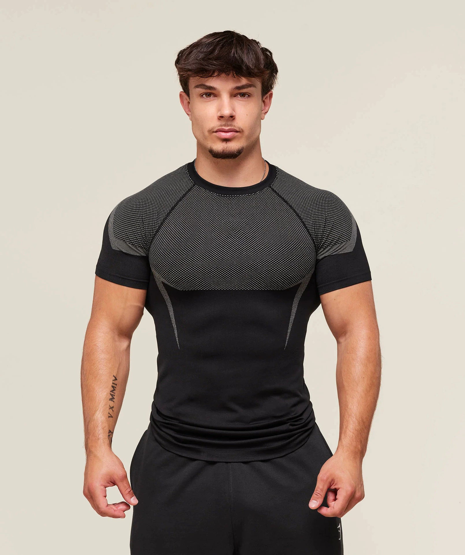 Quick Dry Elastic Fitness Training T-Shirt