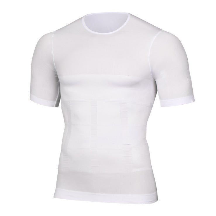 Seamless Mens Compression Fitness Shirt