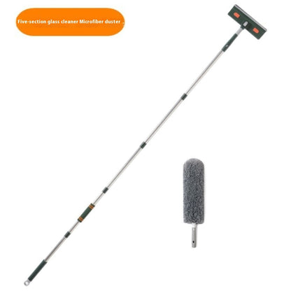 Household Lengthened Splicing Rod Window Cleaning Wiper Blade