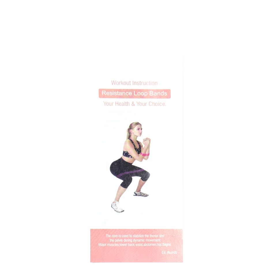 Fitness Resistance Bands Elastic Exercise Yoga Training Bands