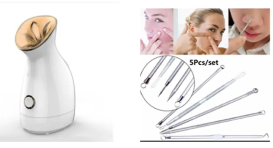 3-in-1 Ionic Skin Spa Steamer (Best For Pore Cleansing)
