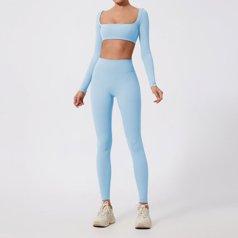 Tight Yoga Suit High-Waisted Quick-Drying Running Sports Fitness Clothing