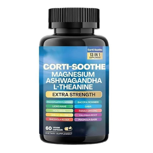Ashwagandha & Arginine Wellness Capsules – Stress, Cognitive & Vascular Support