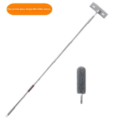Household Lengthened Splicing Rod Window Cleaning Wiper Blade