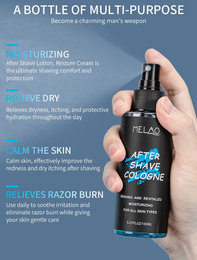 Matte Finish Aftershave Spray (Best For Hair Smell)