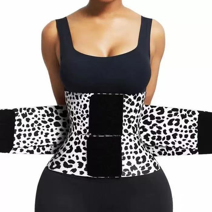 Women's Leopard Print Waist Trainer Belt