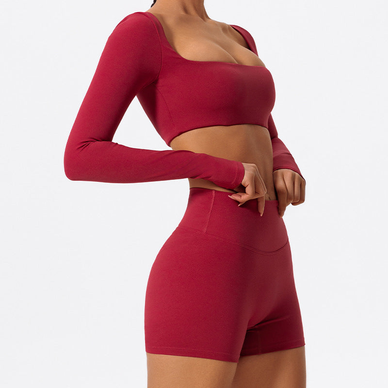 Tight Yoga Suit High-Waisted Quick-Drying Running Sports Fitness Clothing