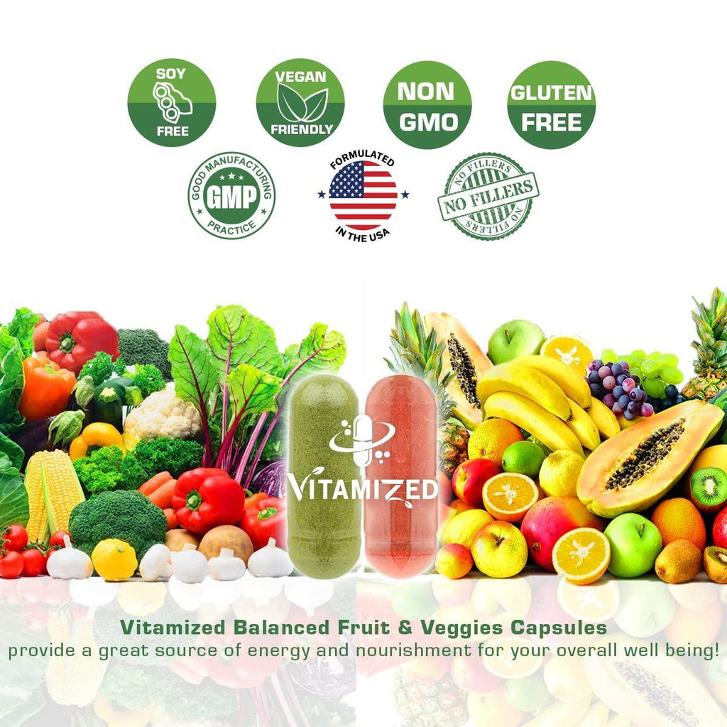 BioPerine Enhanced 38 Superfoods Capsule (Best For Energy)