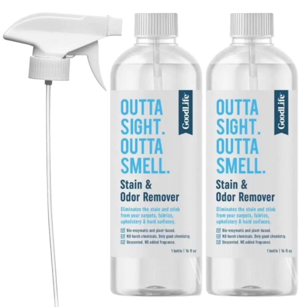 Good Life Pure Stain & Odor Remover - Unscented, Eco-Safe, 2-Pack