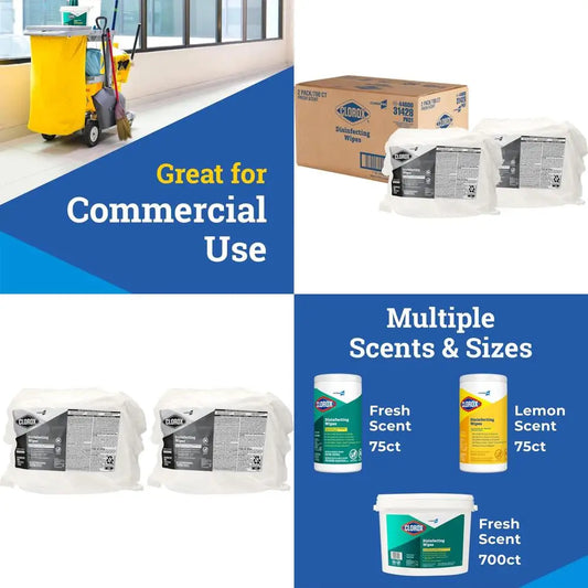 Clorox Fresh Scent Wipes Duo