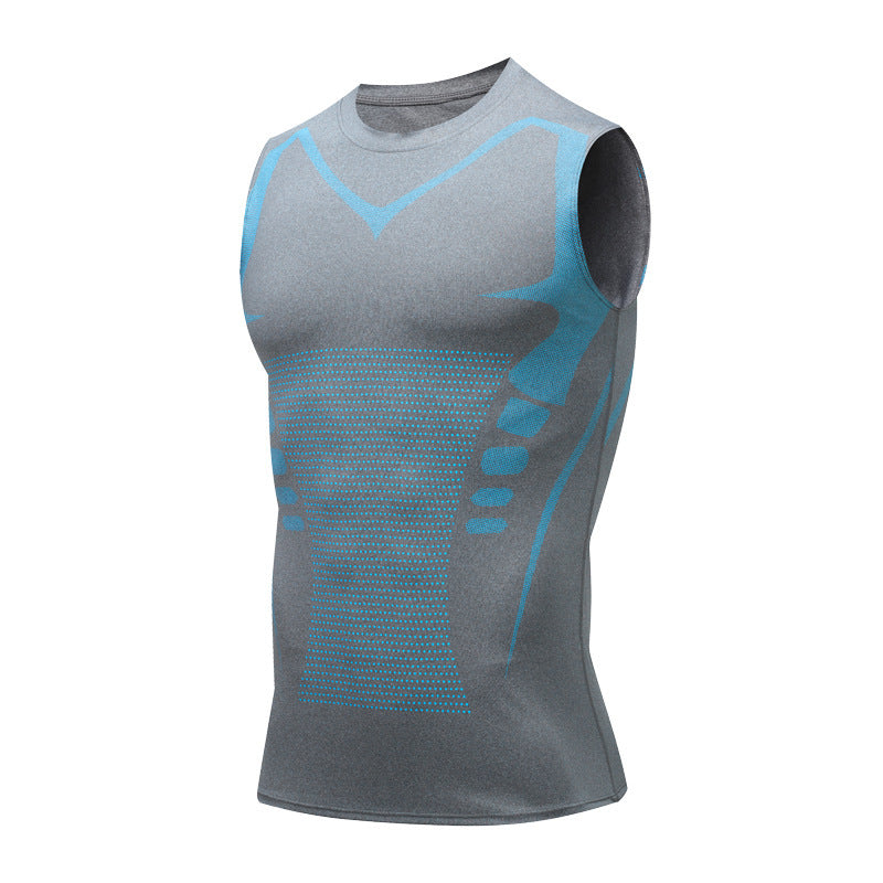 Mens Quick Dry Fitness Long Sleeve Shirt