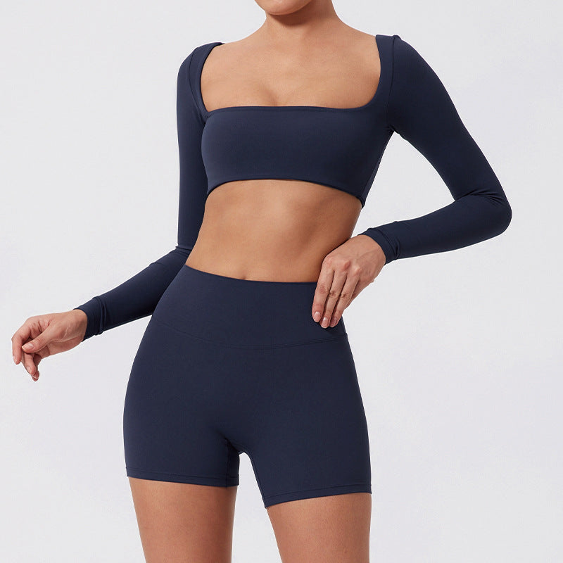Tight Yoga Suit High-Waisted Quick-Drying Running Sports Fitness Clothing