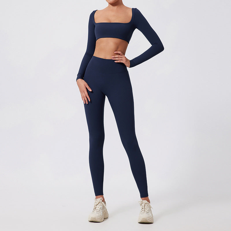 Tight Yoga Suit High-Waisted Quick-Drying Running Sports Fitness Clothing