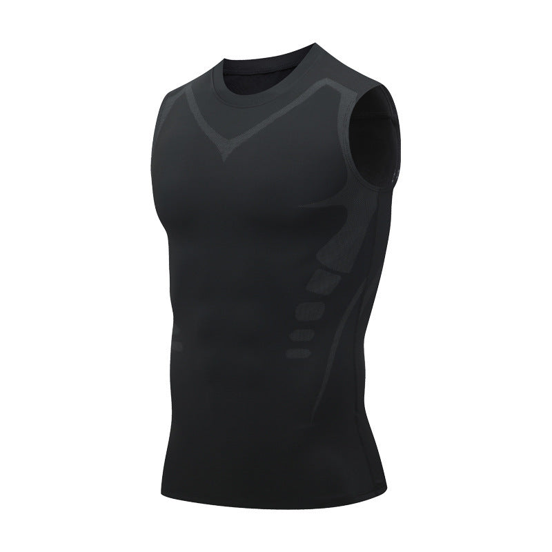 Mens Quick Dry Fitness Long Sleeve Shirt