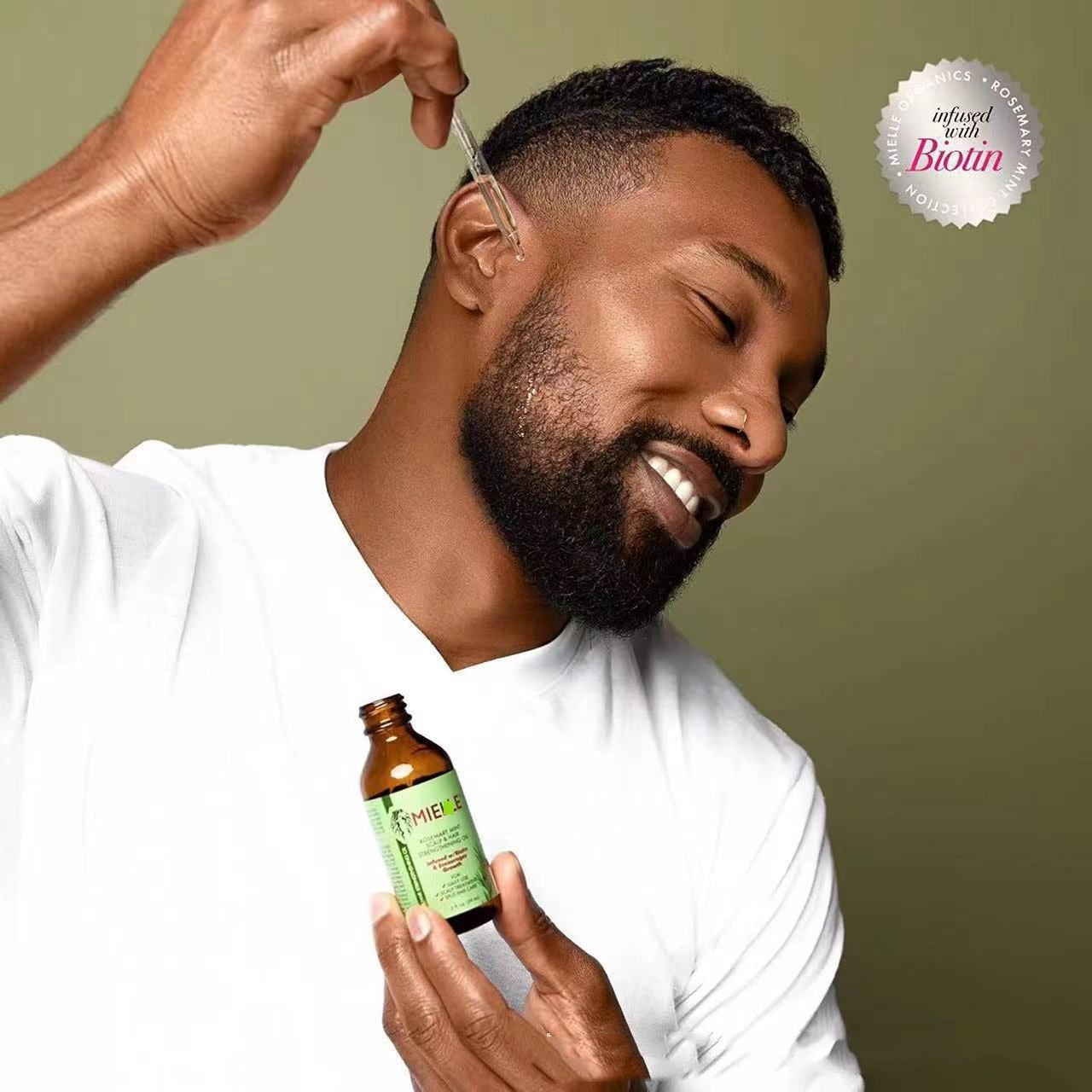 Minty Rose Hair Nourish Oil 59ml (Best For Hair Growth)