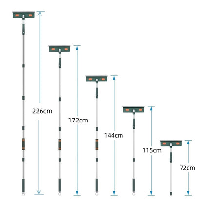 Household Lengthened Splicing Rod Window Cleaning Wiper Blade