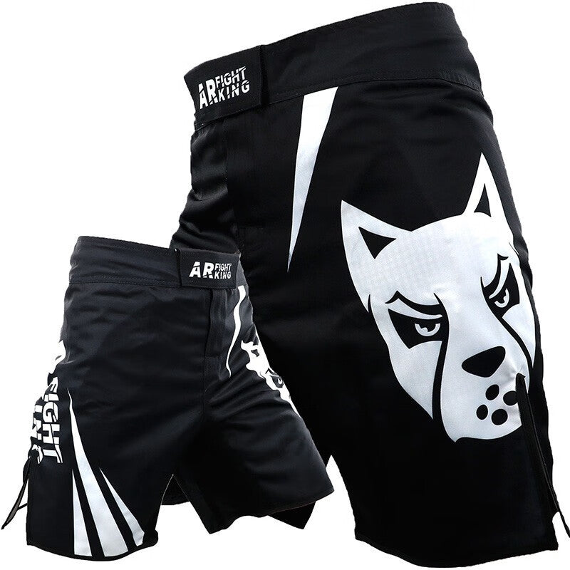 Elastic Quick-Dry Training Shorts for MMA Running Fitness