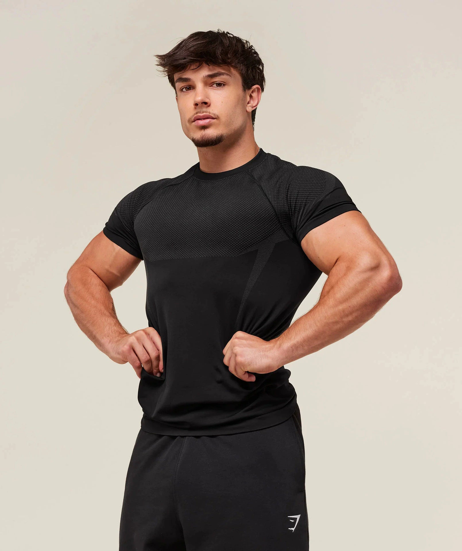 Quick Dry Elastic Fitness Training T-Shirt