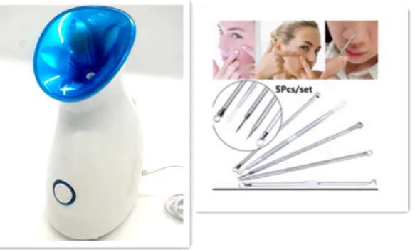 3-in-1 Ionic Skin Spa Steamer (Best For Pore Cleansing)